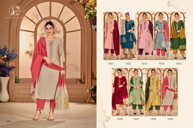 Kizaa Silk 3 By Sharda Readymade Suits Catalog